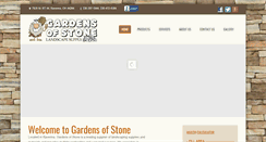 Desktop Screenshot of gardensofstoneoh.com