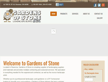 Tablet Screenshot of gardensofstoneoh.com